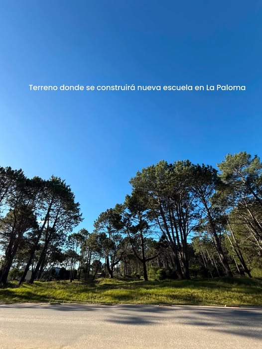 Terreno de futura escuela de tiempo completo